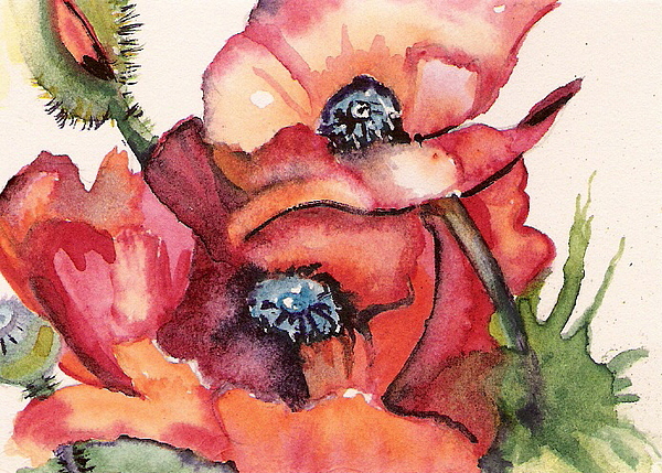 Oriental Poppies by Marsha Woods Oriental Poppies by Marsha Woods